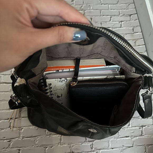 Margot black leather bag - Picture 2 of 3